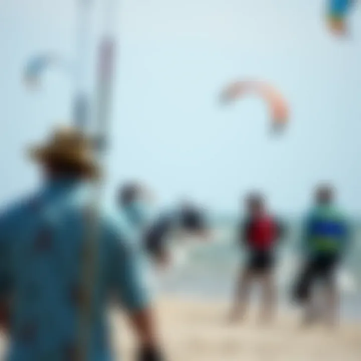 Community kiting event in Outer Banks