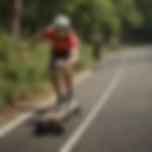 Historical longboarding scene showcasing early designs and riders.