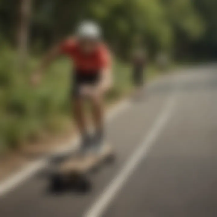 Historical longboarding scene showcasing early designs and riders.