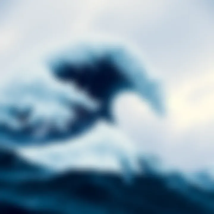 Modern Interpretations of the Great Wave A visual comparison of modern interpretations of the painting