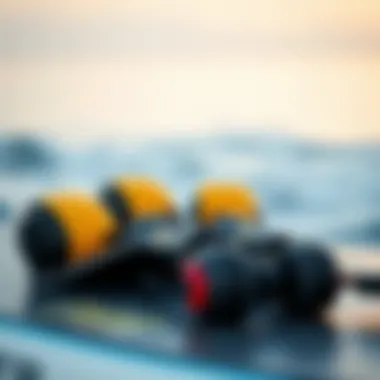 Safety gear for electric foil boarding