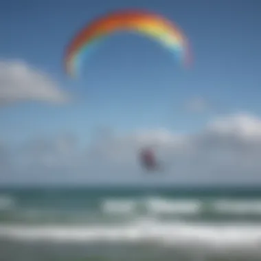 Key Factors Influencing Kite Clearance An infographic displaying key factors affecting kite clearance, tailored for various skill levels in kiteboarding.