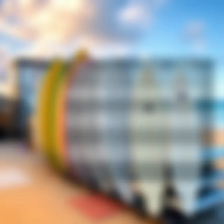 Comparative Analysis of Surfboard Types Comparison chart of soft top fish surfboards and other surfboard types