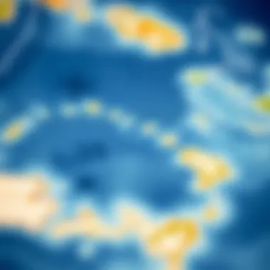 Map showcasing the location of French Polynesia in the South Pacific