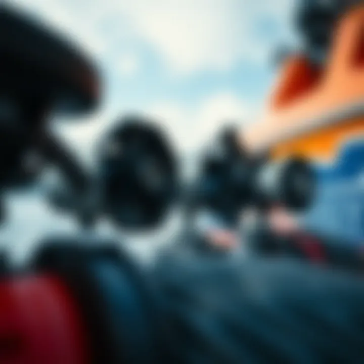 Variety of Thruster Types Comparison of different types of thrusters highlighting their unique features