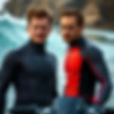 Proper Fit for Wetsuit Jackets Illustration of proper wetsuit jacket fit