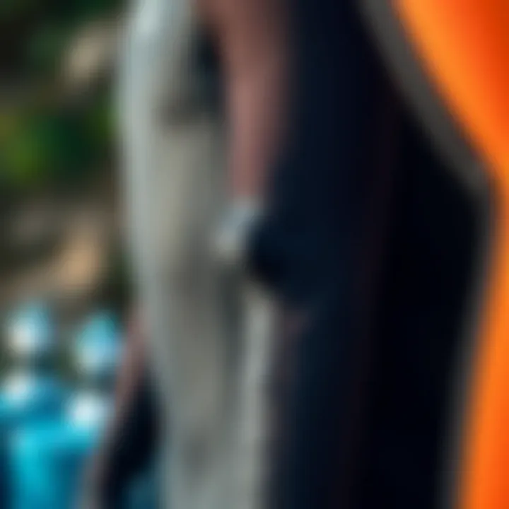 Quality Construction of Wetsuits with Seam Tape A well-constructed wetsuit featuring high-quality seam tape.