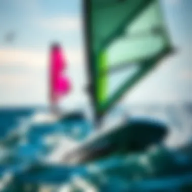 Impact of Mast Selection on Windsurfing Performance A visual representation of mast selection impact on performance